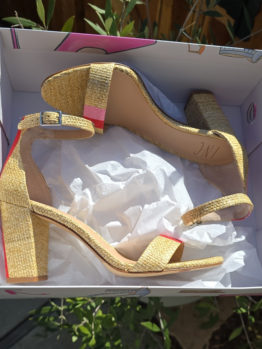 INC Strappy Sandals - Picture 9 of 11